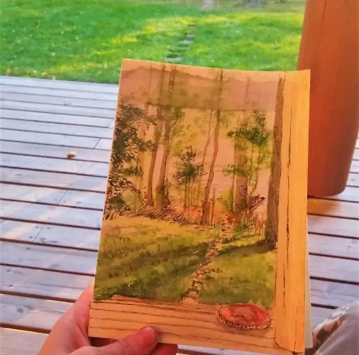 샬레 Lappalaisen Lomamoekit Norpparanta